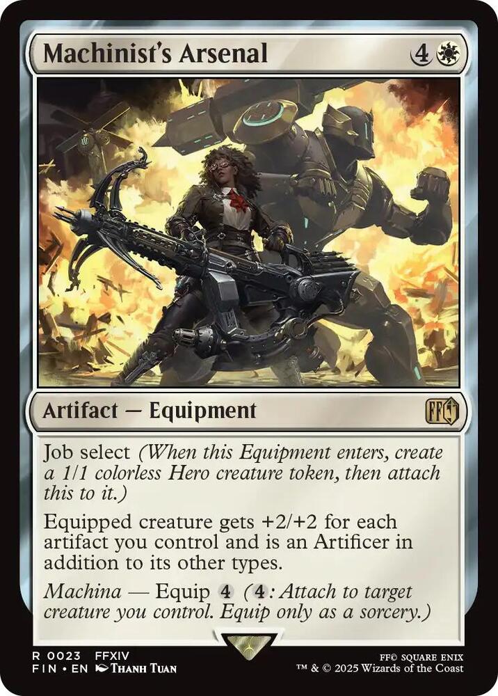 Machinist's Arsenal 23 card from FINAL FANTASY