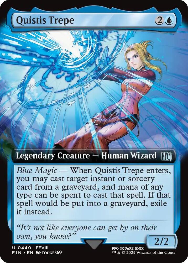 Quistis Trepe (Extended Art) 440 card from FINAL FANTASY