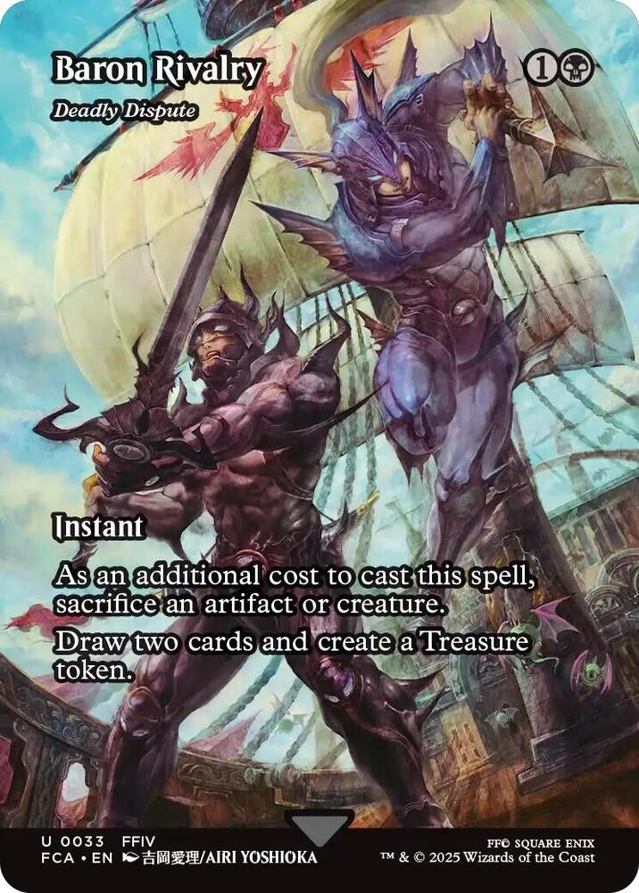 Baron Rivalry - Deadly Dispute (Showcase) 33 card from FINAL FANTASY: Through the Ages