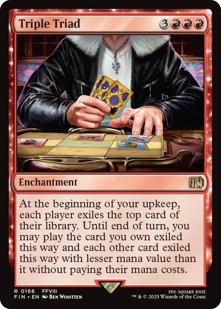 Triple Triad 166 card from FINAL FANTASY