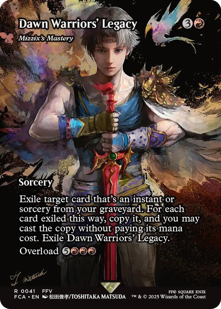 Dawn Warriors' Legacy - Mizzix's Mastery (Showcase) 41 card from FINAL FANTASY: Through the Ages