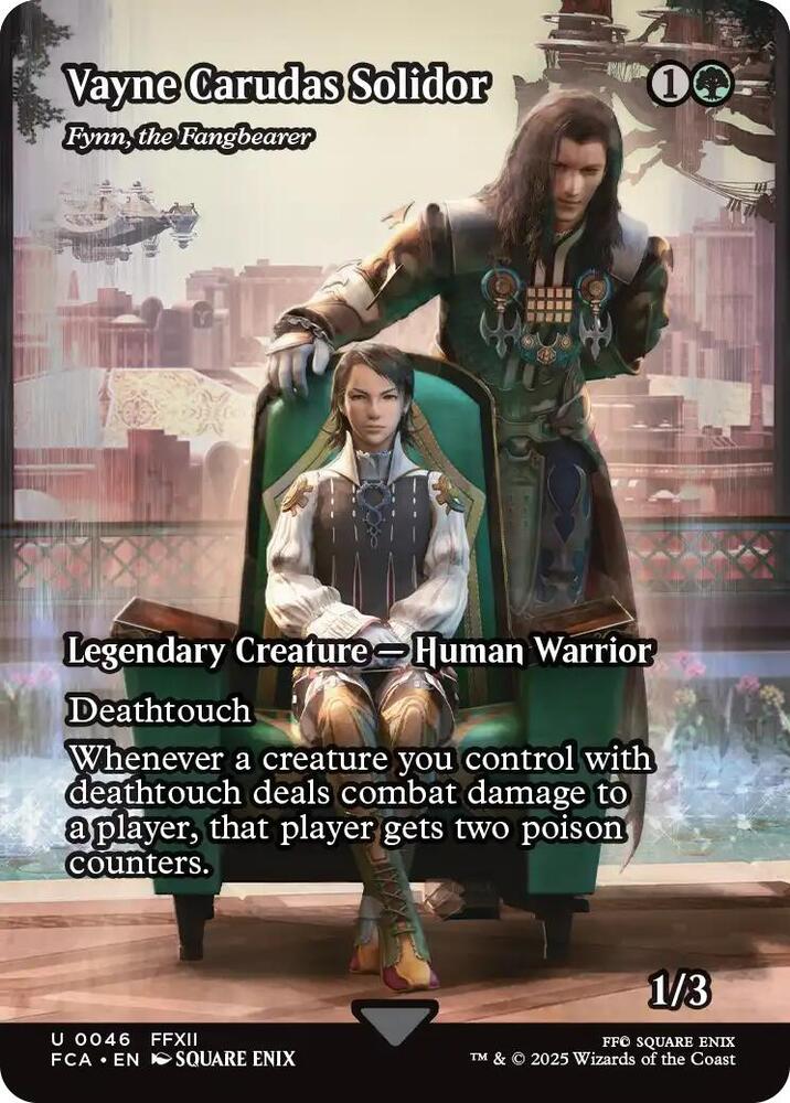 Vayne Carudas Solidor - Fynn, the Fangbearer (Showcase) 46 card from FINAL FANTASY: Through the Ages