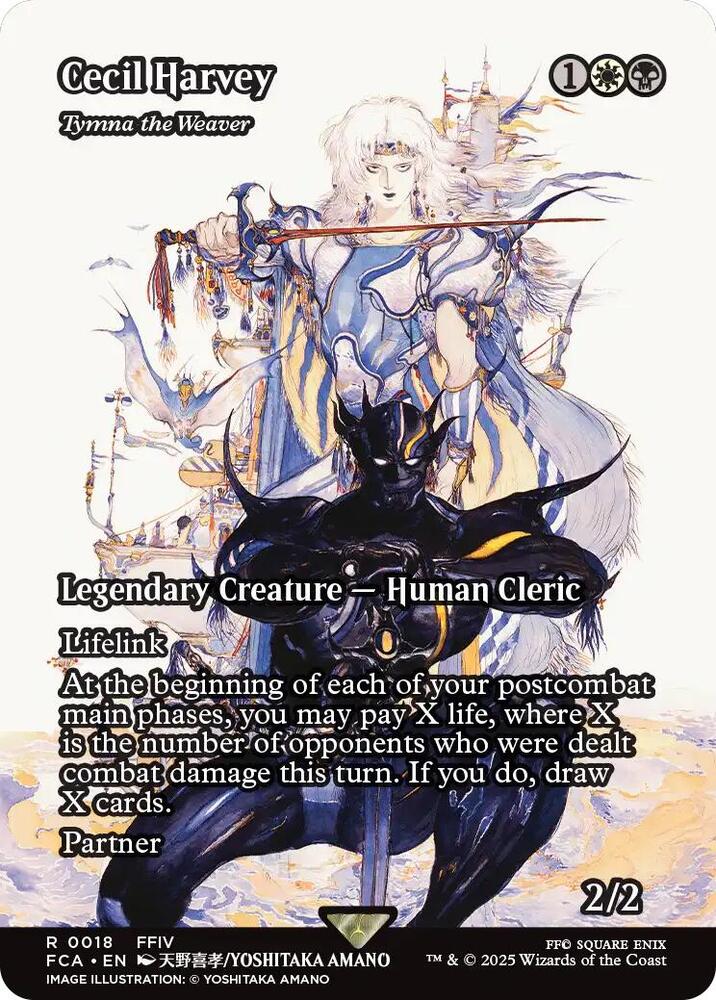 Cecil Harvey - Tymna the Weaver (Showcase) 18 card from FINAL FANTASY: Through the Ages