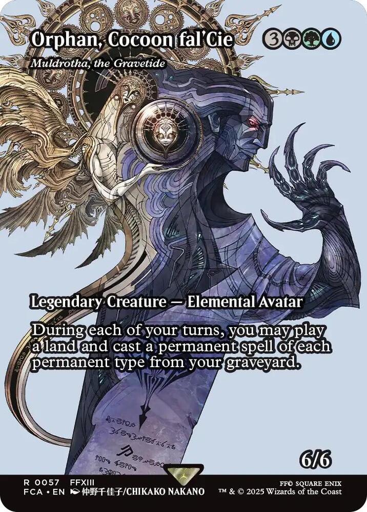 Orphan, Cocoon fal'Cie - Muldrotha, the Gravetide (Showcase) 57 card from FINAL FANTASY: Through the Ages