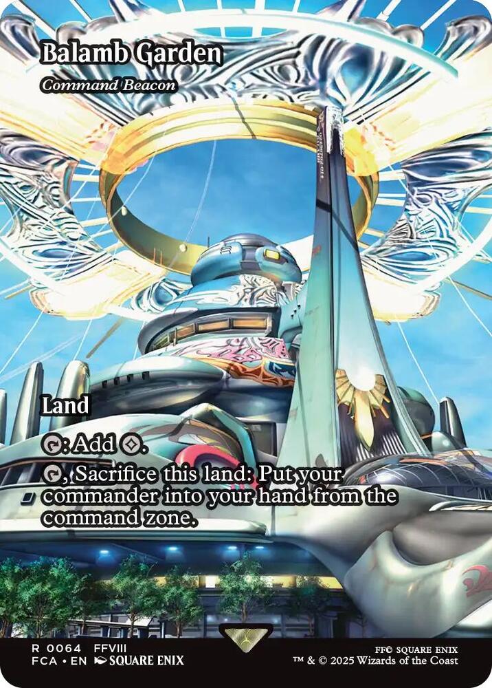 Balamb Garden - Command Beacon (Showcase) 64 card from FINAL FANTASY: Through the Ages