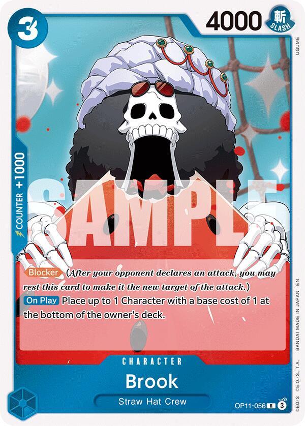 Brook OP11-056 card from A Fist of Divine Speed