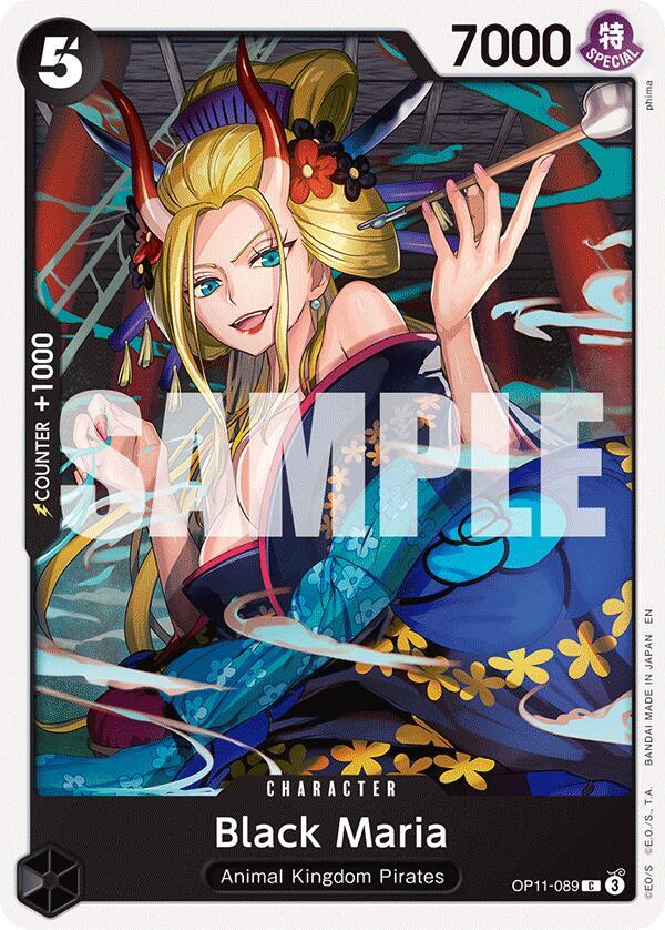 Black Maria OP11-089 card from A Fist of Divine Speed