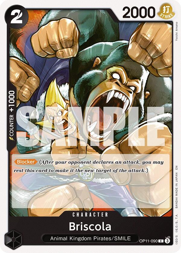 Briscola OP11-090 card from A Fist of Divine Speed