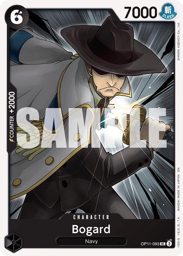 Bogard OP11-093 card from A Fist of Divine Speed
