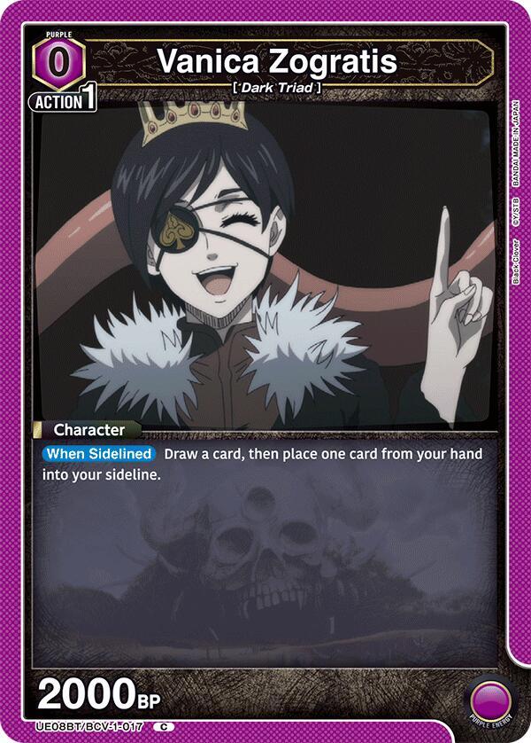 Vanica Zogratis UE08BT/BCV-1-017 card from UE08BT: Black Clover