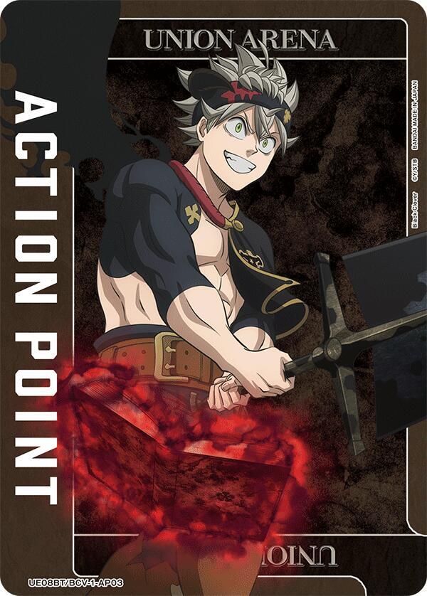Action Point Card (AP03) UE08BT/BCV-1-AP03 card from UE08BT: Black Clover
