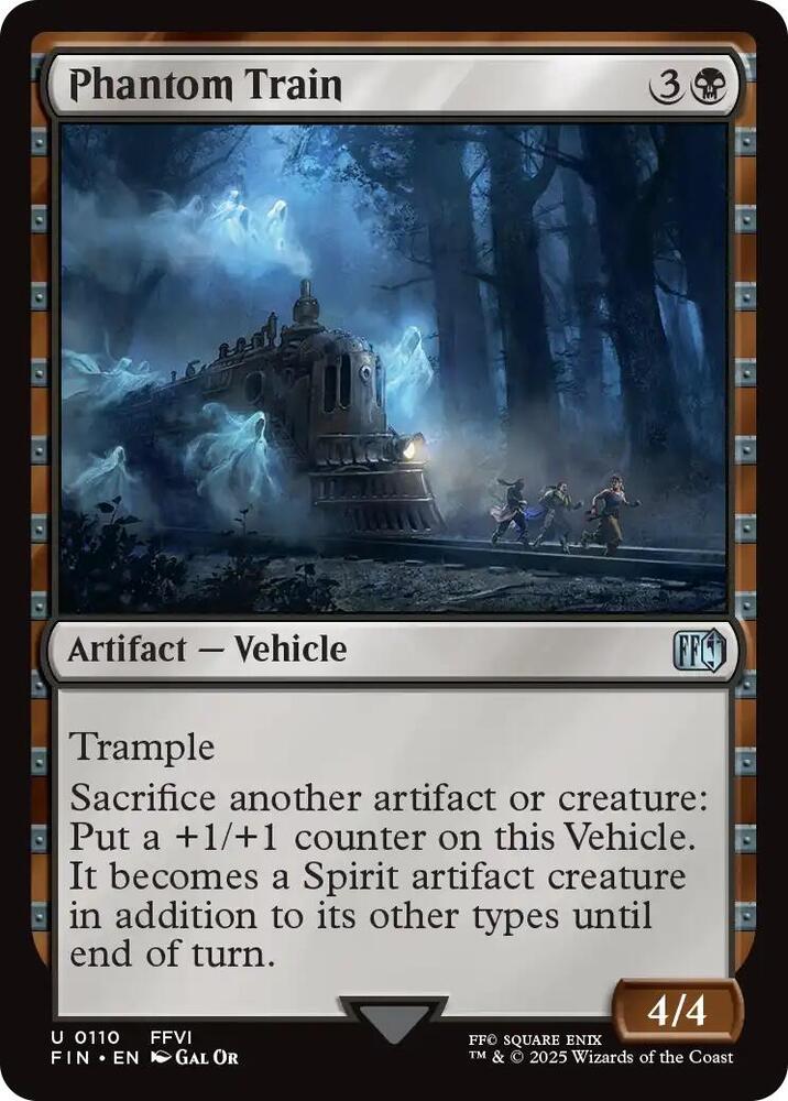 Phantom Train 110 card from FINAL FANTASY
