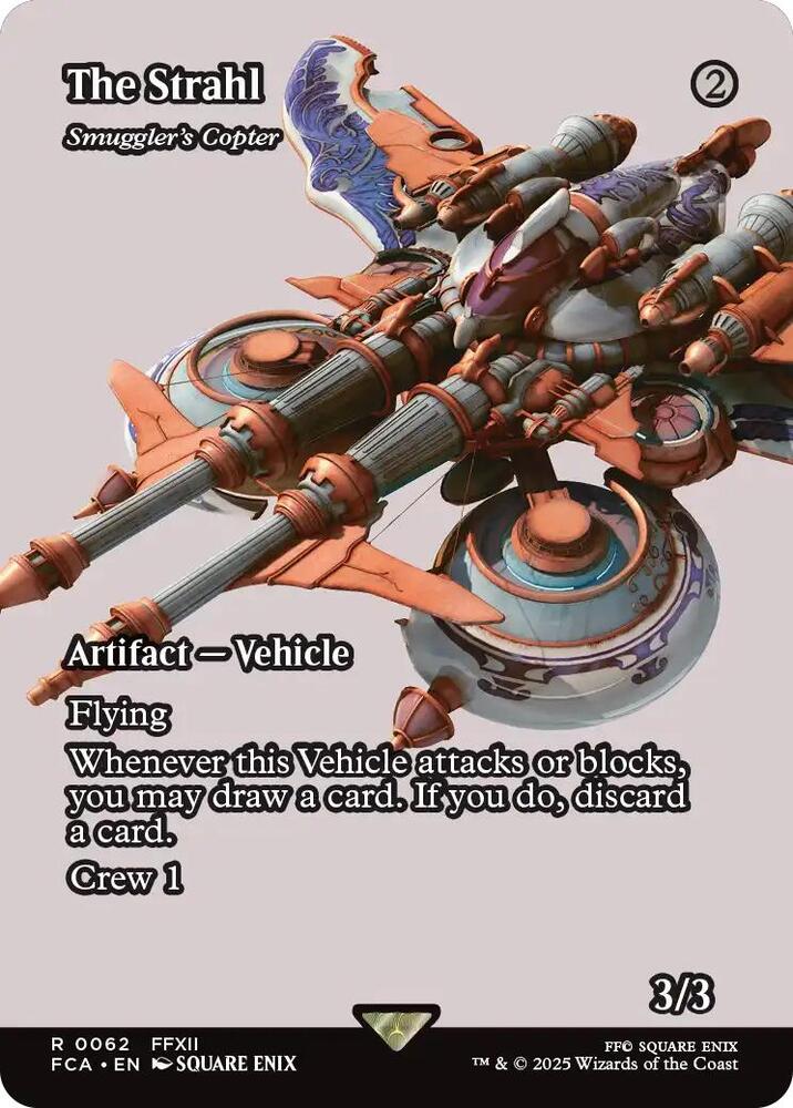 The Strahl - Smuggler's Copter (Showcase) 62 card from FINAL FANTASY: Through the Ages