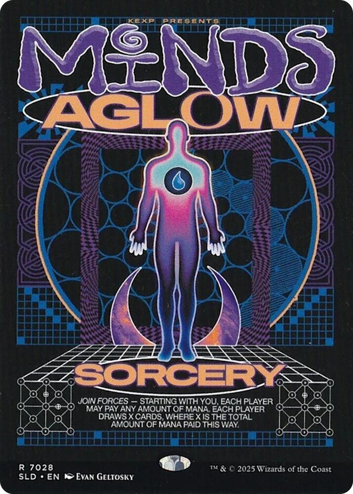 Minds Aglow 7028 card from Secret Lair Drop Series