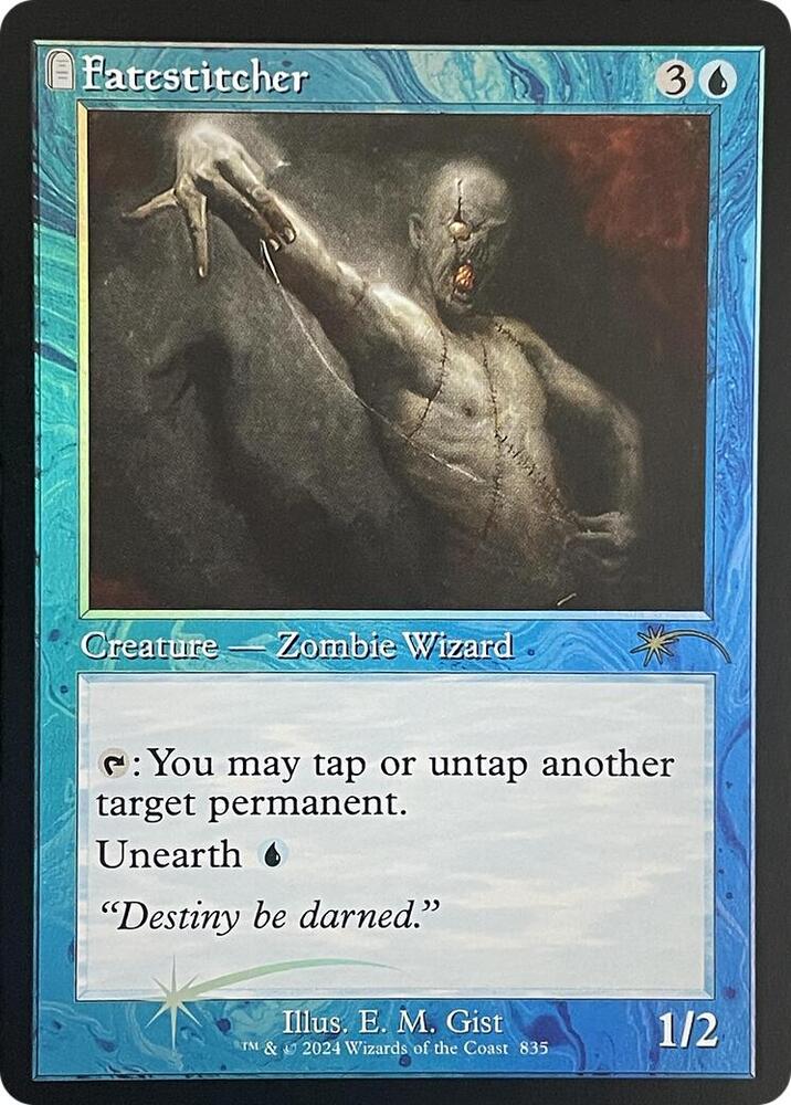Fatestitcher (Retro Frame) 835 card from Secret Lair Drop Series