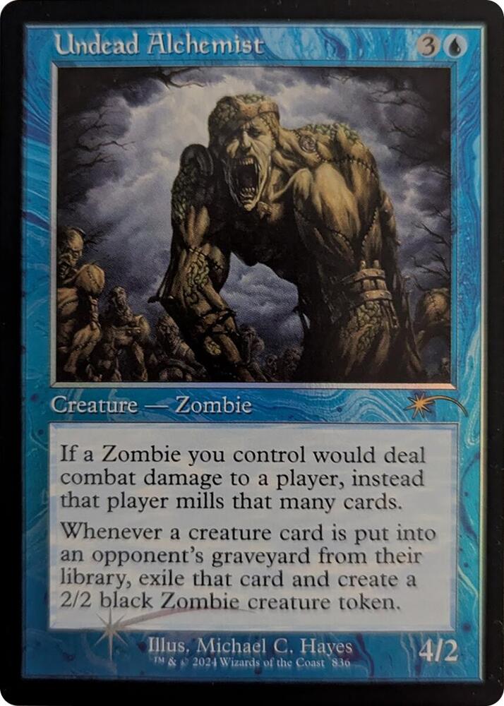 Undead Alchemist (Retro Frame) 836 card from Secret Lair Drop Series
