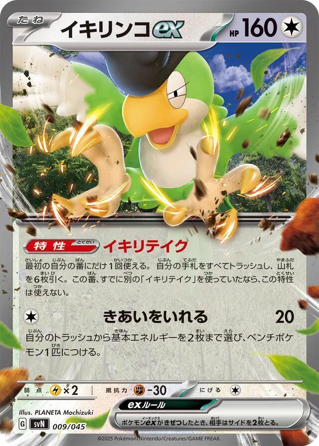 Squawkabilly ex 009/045 card from SVN: Battle Partners Deck Build Box