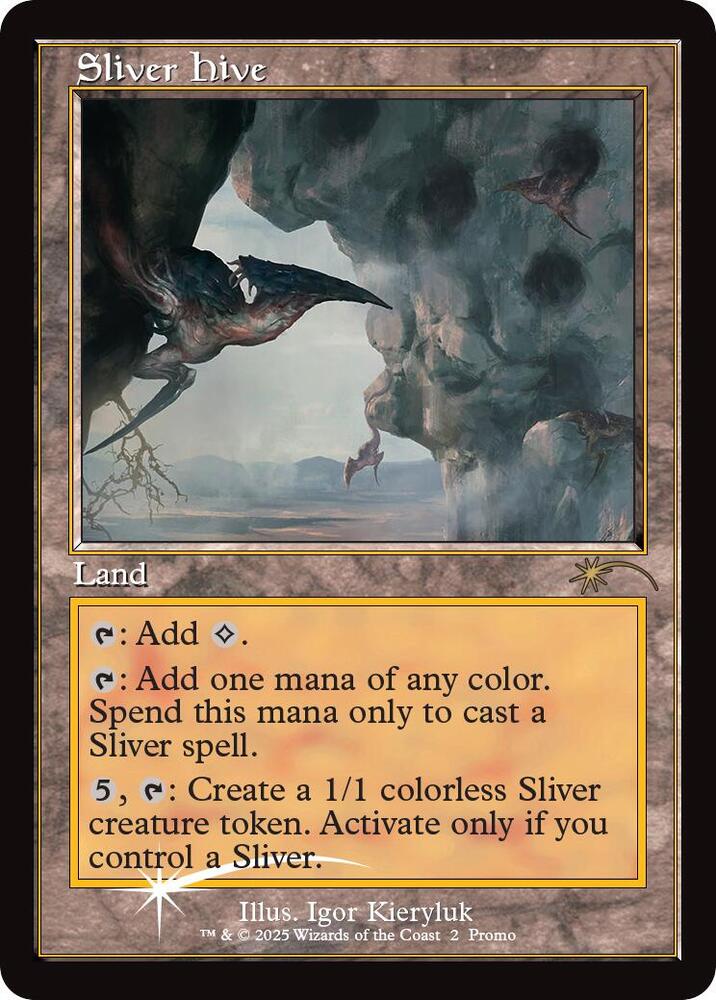 Sliver Hive (Retro Frame) 2 card from MagicFest Cards