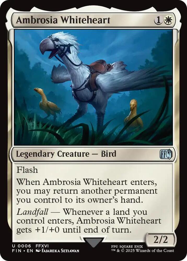 Ambrosia Whiteheart 6 card from FINAL FANTASY