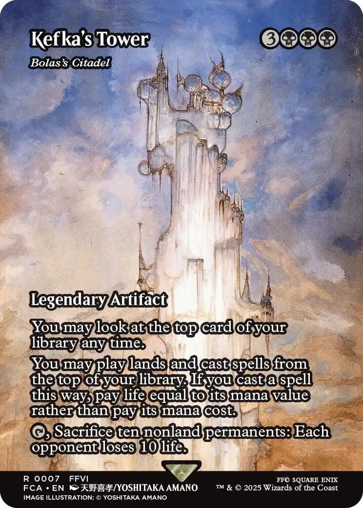 Kefka's Tower - Bolas's Citadel (Showcase) 7 card from FINAL FANTASY: Through the Ages