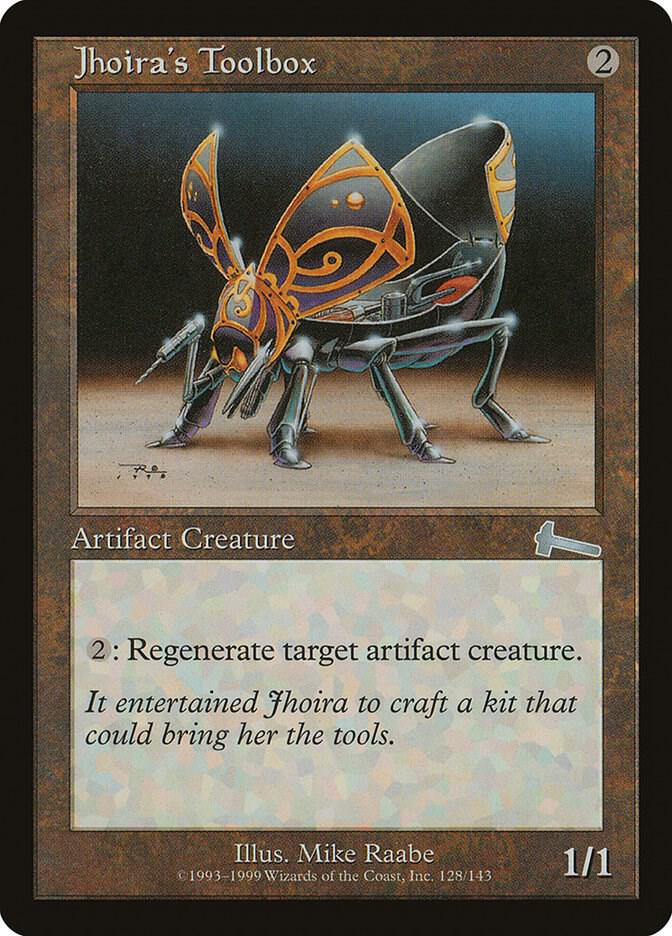 Jhoira's Toolbox 128 card from Urza's Legacy