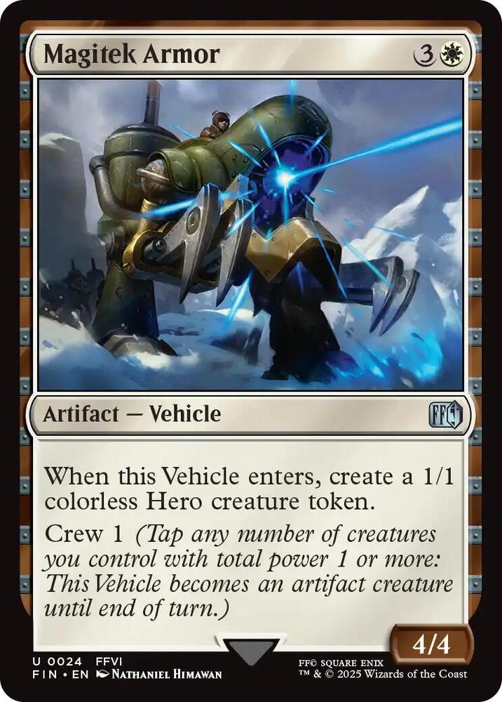 Magitek Armor 24 card from FINAL FANTASY