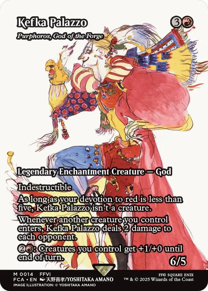 Kefka Palazzo - Purphoros, God of the Forge (Showcase) 14 card from FINAL FANTASY: Through the Ages