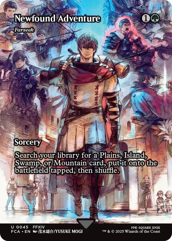 Newfound Adventure - Farseek (Showcase) 45 card from FINAL FANTASY: Through the Ages