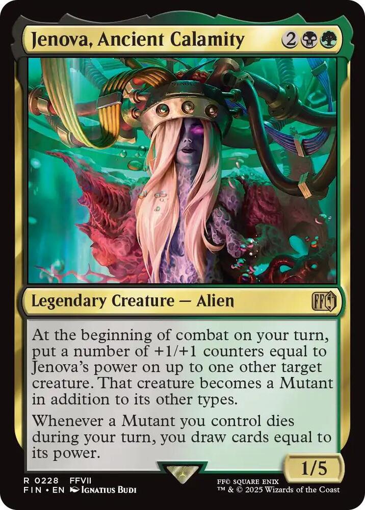 Jenova, Ancient Calamity 228 card from FINAL FANTASY