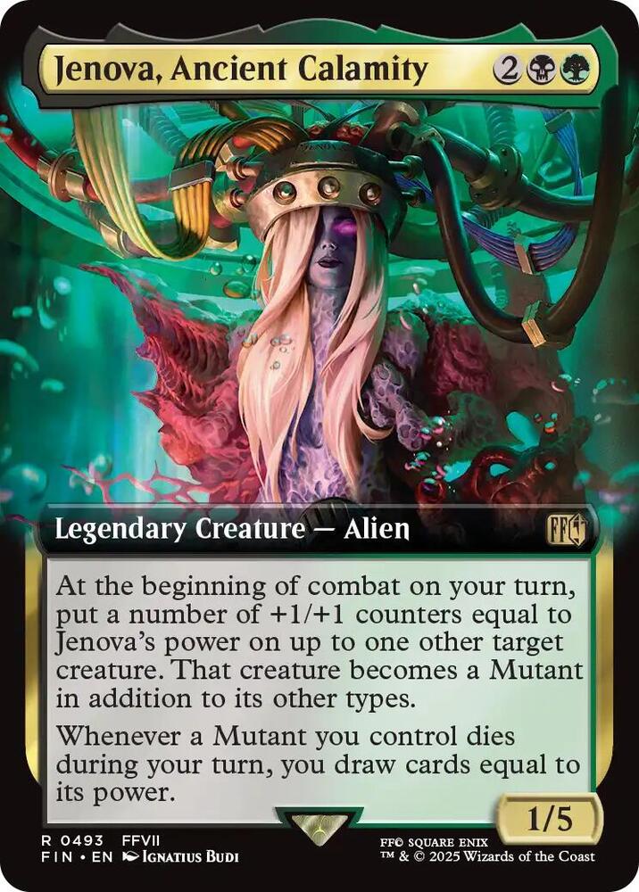 Jenova, Ancient Calamity (Extended Art) 493 card from FINAL FANTASY