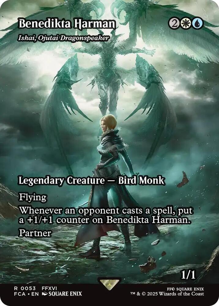 Benedikta Harman - Ishai, Ojutai Dragonspeaker (Showcase) 53 card from FINAL FANTASY: Through the Ages