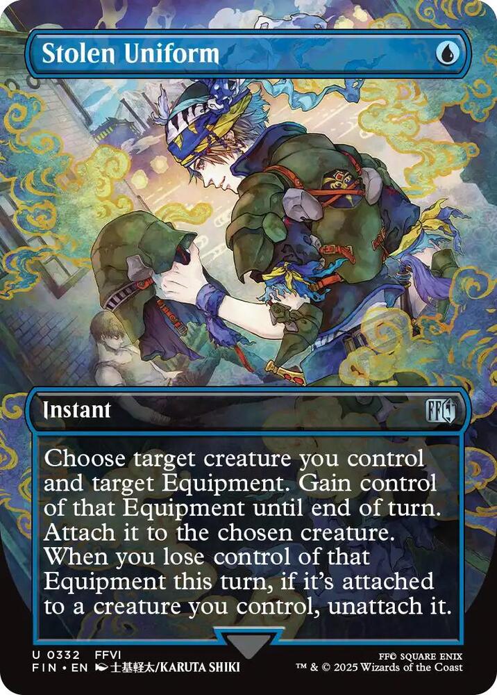 Stolen Uniform (Borderless) 332 card from FINAL FANTASY