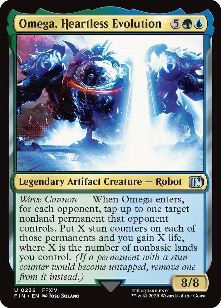 Omega, Heartless Evolution 236 card from FINAL FANTASY