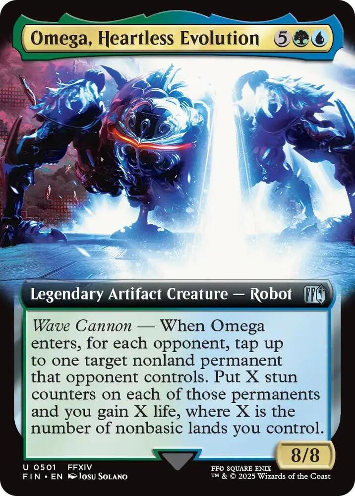 Omega, Heartless Evolution (Extended Art) 501 card from FINAL FANTASY