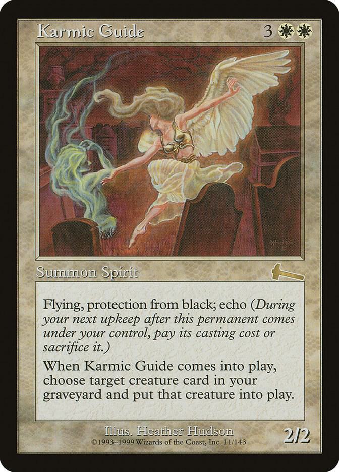 Karmic Guide 11 card from Urza's Legacy
