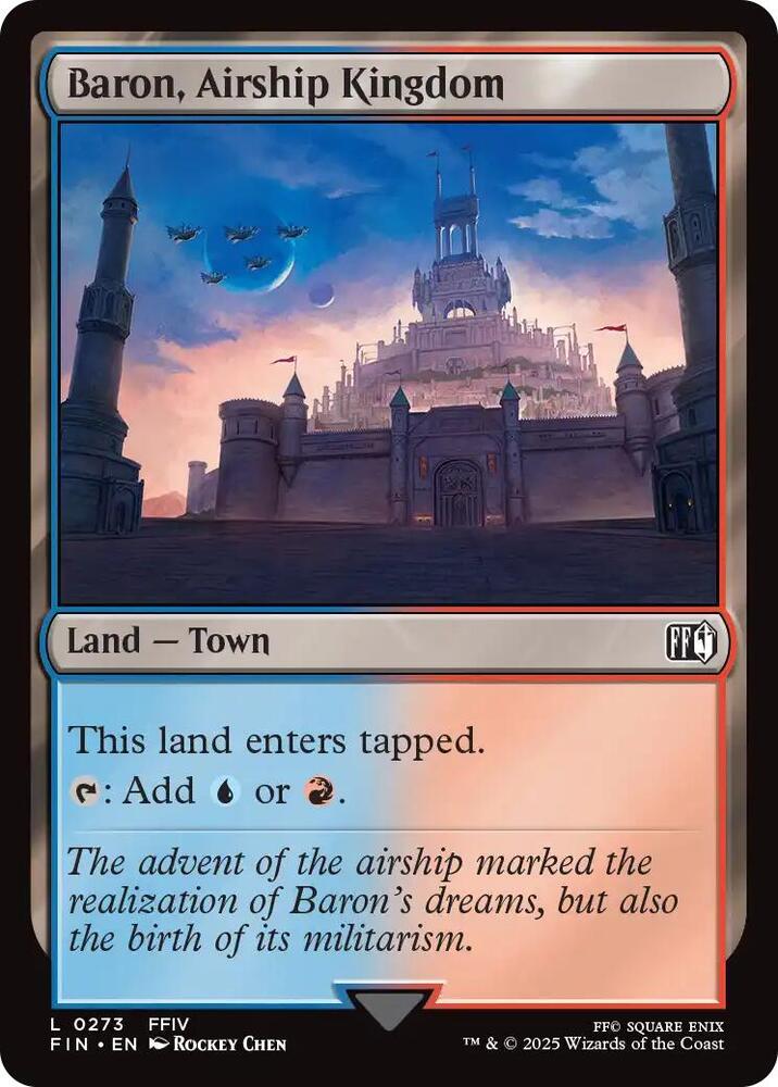 Baron, Airship Kingdom 273 card from FINAL FANTASY