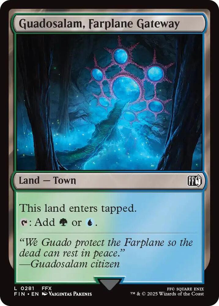Guadosalam, Farplane Gateway 281 card from FINAL FANTASY