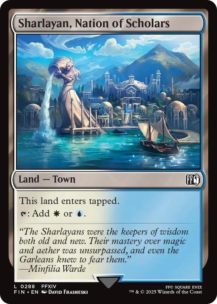 Sharlayan, Nation of Scholars 288 card from FINAL FANTASY