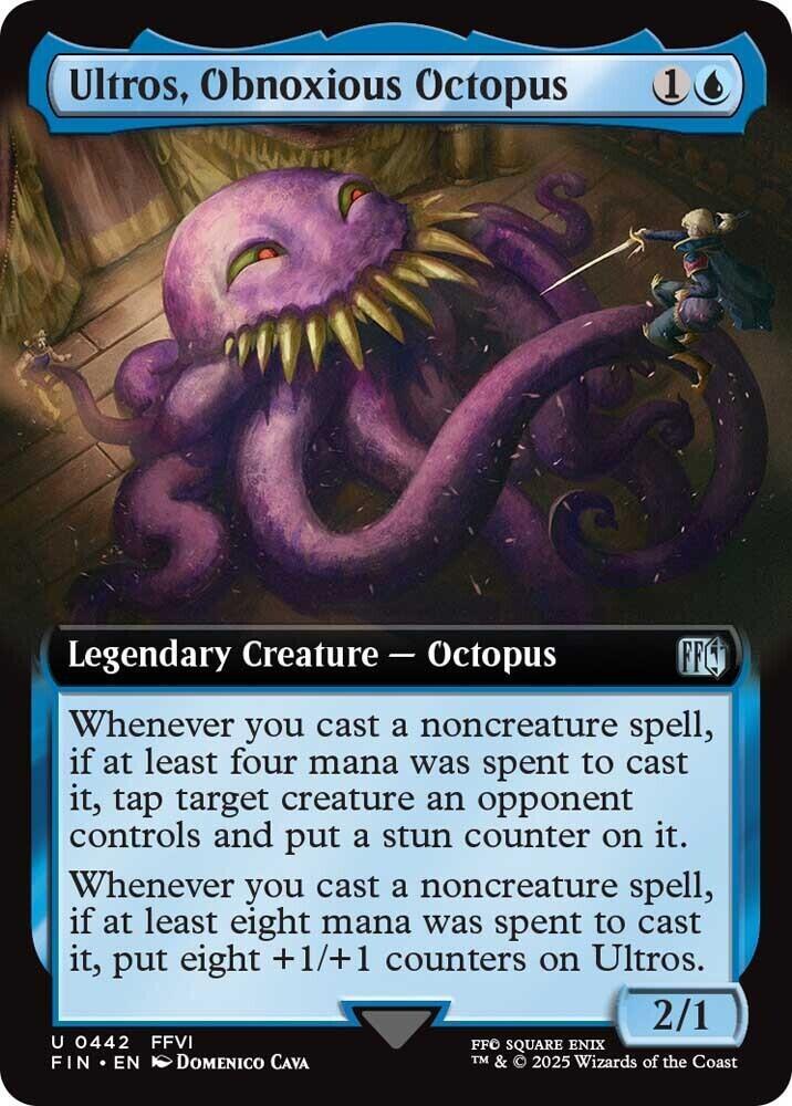 Ultros, Obnoxious Octopus (Extended Art) 442 card from FINAL FANTASY