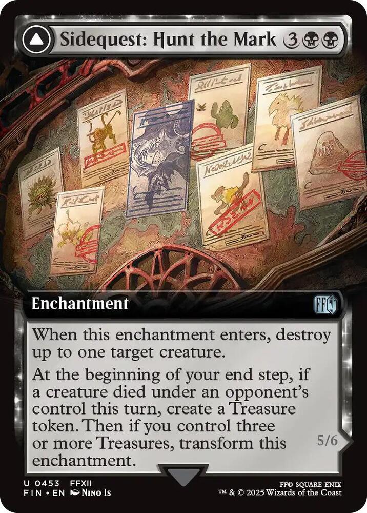 Sidequest: Hunt the Mark (Extended Art) 453 card from FINAL FANTASY