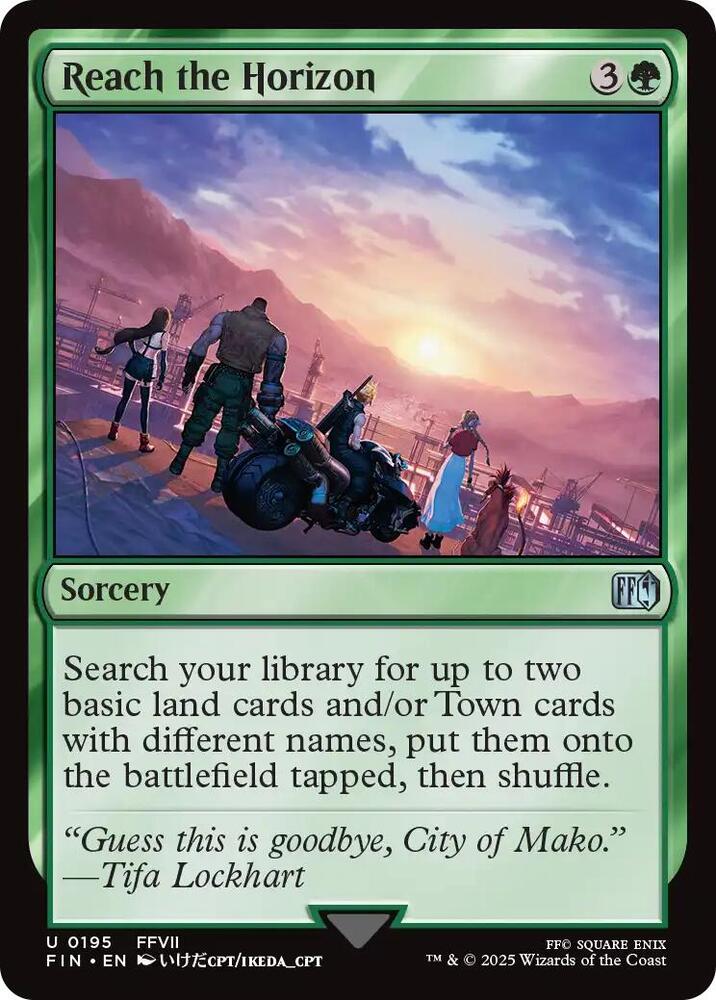 Reach the Horizon 195 card from FINAL FANTASY