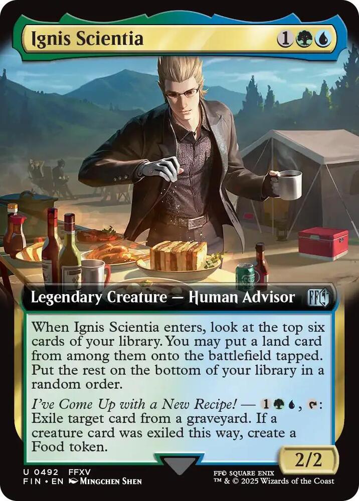 Ignis Scientia (Extended Art) 492 card from FINAL FANTASY