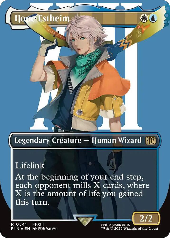 Hope Estheim (Borderless) (Surge Foil) 541 card from FINAL FANTASY