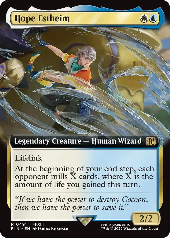 Hope Estheim (Extended Art) 491 card from FINAL FANTASY