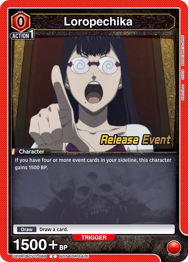Loropechika UEPR/BCV-1-069 card from UE08BT: Black Clover Release Event Cards