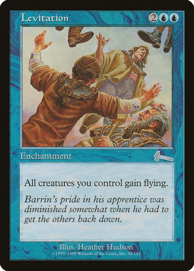 Levitation 35 card from Urza's Legacy