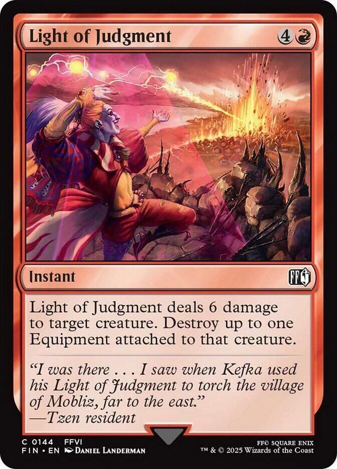Light of Judgment 144 card from FINAL FANTASY