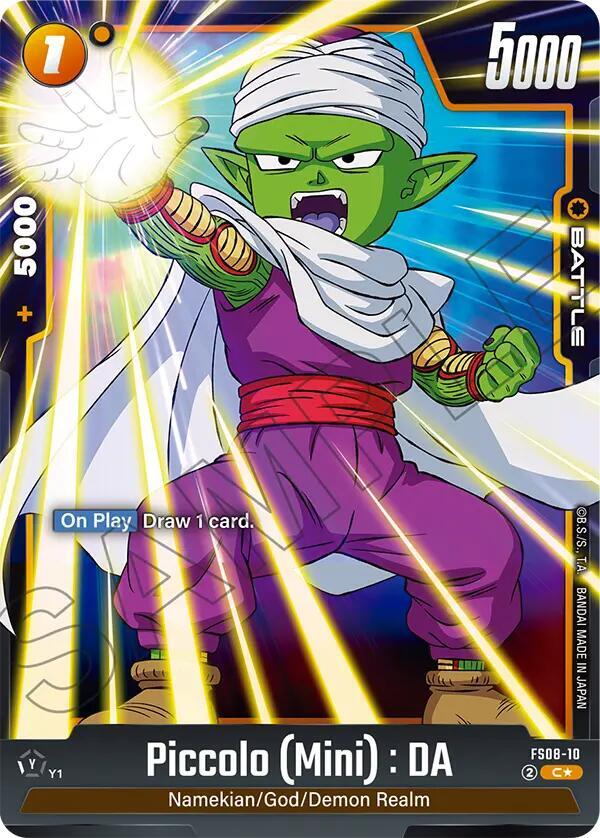 Piccolo (Mini) : DA (Bonus Pack Alternate Art) FS08-10 card from Starter Deck 8: Vegeta (Mini) Super Saiyan 3