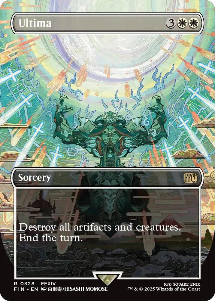 Ultima (Borderless) 328 card from FINAL FANTASY