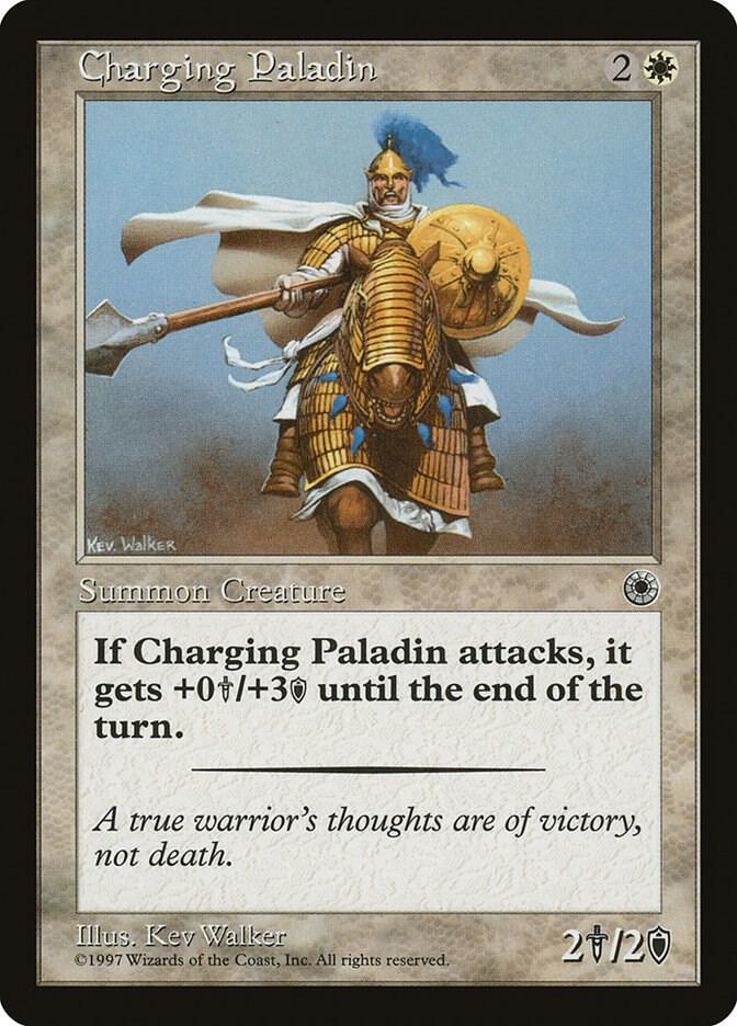 Charging Paladin card from Portal